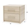 SENTA - noční stolek se dvěma zásuvkami, 50x45x40cm Dekor: olše (Dekor olše, Šířka 50, Výška 45)