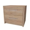 SENTA - noční stolek se dvěma zásuvkami, 50x45x40cm Dekor: olše (Dekor olše, Šířka 50, Výška 45)
