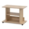 ORION - hi - fi stolek s kolečky, 79x40x59cm Dekor: olše (Dekor olše, Šířka 79cm)