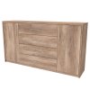 AURA 3 - komoda, 160x86cm Hloubka: 36cm, Dekor: olše (Dekor olše, Šířka 160, Výška 86)
