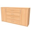 AURA 3 - komoda, 160x86cm Hloubka: 36cm, Dekor: olše (Dekor olše, Šířka 160, Výška 86)