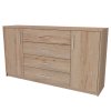 AURA 3 - komoda, 160x86cm Hloubka: 36cm, Dekor: olše (Dekor olše, Šířka 160, Výška 86)