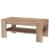 ZEN - konferenční stolek, 100/120 x 52/57cm Šířka: 120cm, Výška: 52cm, Dekor: olše (Dekor olše, Šířka 120cm)