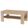 ZEN - konferenční stolek, 100/120 x 52/57cm Šířka: 120cm, Výška: 52cm, Dekor: olše (Dekor olše, Šířka 120cm)