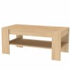 ZEN - konferenční stolek, 100/120 x 52/57cm Šířka: 120cm, Výška: 52cm, Dekor: olše (Dekor olše, Šířka 120cm)