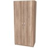 UNI - šatní skříň, 80x52x180cm Dekor: olše, Varianta: UNI 1 (Dekor olše, Šířka 80, Výška 180)