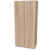 UNI - šatní skříň, 80x52x180cm Dekor: olše, Varianta: UNI 1 (Dekor olše, Šířka 80, Výška 180)