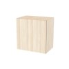 CUBE 3 - horní závěsná skříňka s dvířky, 60x60cm Dekor: olše (Dekor olše, Šířka 60, Výška 60)