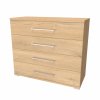 AIDA S - komoda se zásuvkami, 100x86cm Dekor: olše (Dekor olše, Šířka 100, Výška 86)
