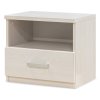 JONY 5 - noční stolek se zásuvkou a poličkou, 50x45x40.5cm Dekor: olše (Dekor olše, Šířka 50, Výška 45)