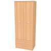 JONY 9 - šatní skříň se zásuvkami, 80x52.5x205cm Dekor: olše (Dekor olše, Šířka 80, Výška 205)