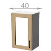 kuchynska horna vitrina sirka 40 cm 1 dvierka b3sqripevzz3akqv
