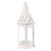 Lucerna kovová, kostelní věž - čtyřboká, větší, bílá (Barva Bílá)