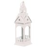 Lucerna kovová, kostelní věž - čtyřboká, větší, bílá (Barva Bílá)