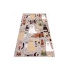 Dětský kusový koberec Fun Kittens Cats beige (Rozměry koberců 80x150)