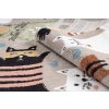 Dětský kusový koberec Fun Kittens Cats beige (Rozměry koberců 80x150)