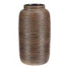 Váza keramická - zaoblená, 30 cm, hnědá (Barva Hnědá)
