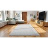Kusový koberec Life Shaggy 1500 light grey (Rozměry koberců 60x110)