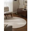 Kusový koberec Eleni 106220 Natur Weiß kruh (Rozměry koberců 150x150 (průměr) kruh)