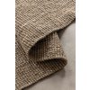 Běhoun Bouclé Jute 105975 Grey Brown (Rozměry koberců 80x200)