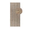 Běhoun Bouclé Jute 105975 Grey Brown (Rozměry koberců 80x200)