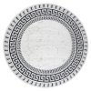 Kusový koberec Allure 1960 white/grey kruh (Rozměry koberců 120x120 (průměr) kruh)