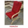 Křeslo JANE (Varianta tristan bordo)