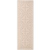 Běhoun Duet Rosel 106252 Beige/White - na ven i na doma (Rozměry koberců 80x250)