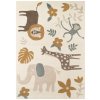 Dětský koberec Adventures 106213 Cream Multicolor (Rozměry koberců 120x170)