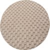 Kusový koberec Helix 2203 beige kruh (Rozměry koberců 120x120)