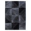 Kusový koberec Plus 8003 black (Rozměry koberců 80x150)