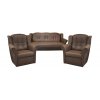 Sedací souprava Agata 3f+1+1 tmavě hnědá