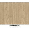 Kuchyňská linka CHAMOUNIC 240 cm (Varianta dub ferrara)