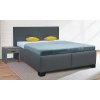 Postel IRISA 2 180cm, s roštem a s úložným prostorem (Varianta PW 13 šedá)