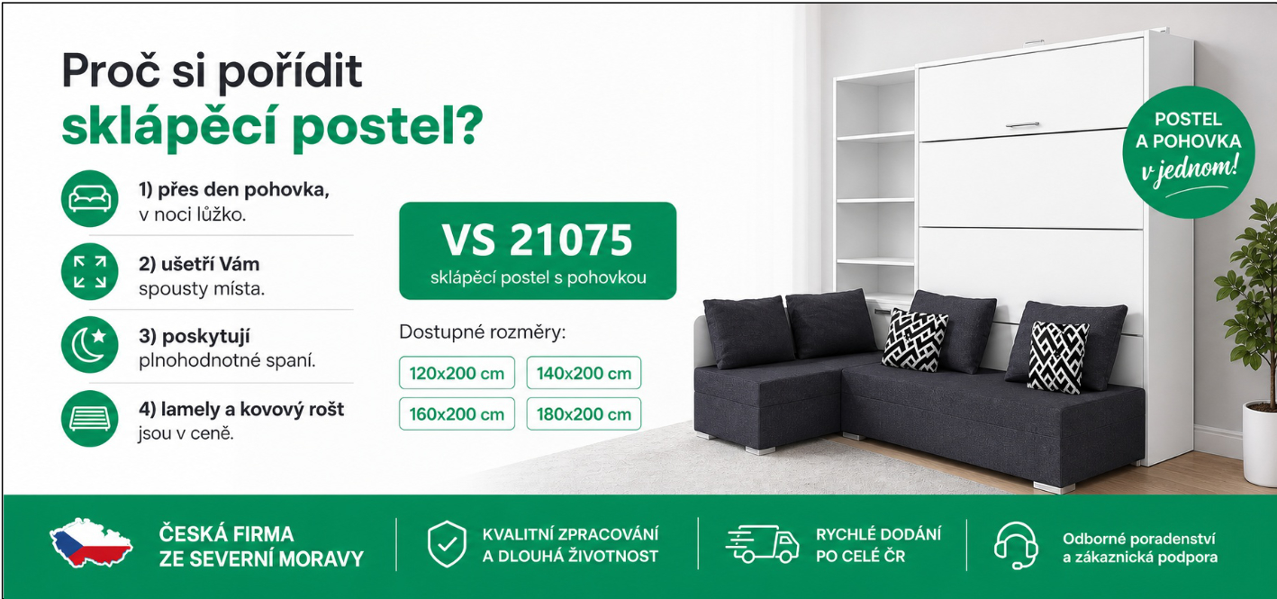 Proč si pořídit sklápěcí postel?