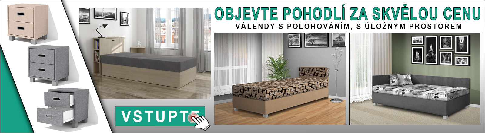 Válendy za skvělé ceny