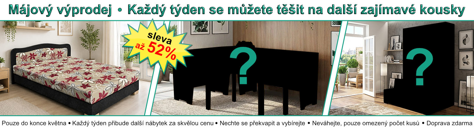 Májový výprodej