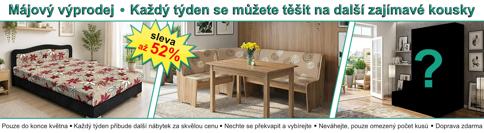 Májový výprodej
