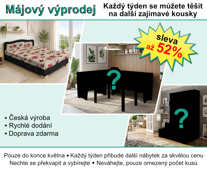 Májový výprodej