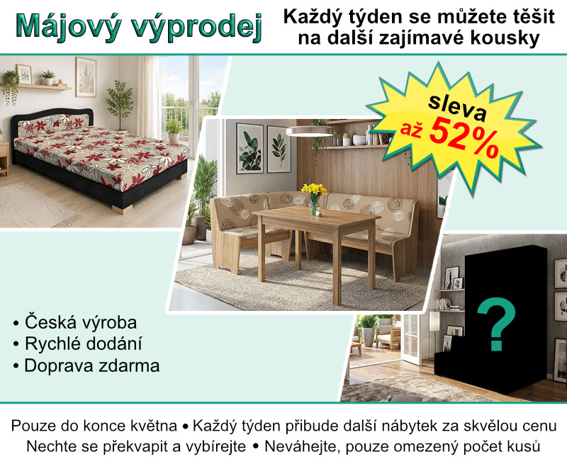 Májový výprodej
