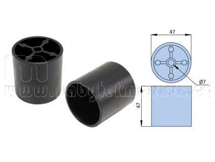 Opěrný vymezovací váleček velký