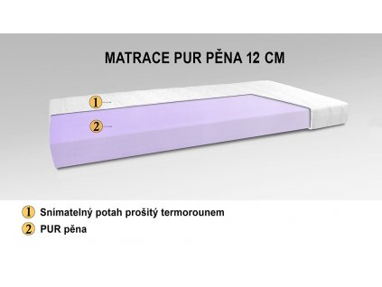 MATRACE 1 PUR 12 cm web