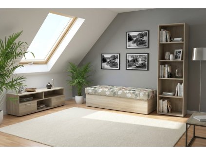 Vyšší válenda Senior s úložným prostorem