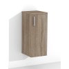 Závěsná koupelnová skříňka s policí K6 š. 30 cm v dekoru dub sonoma tmavý
