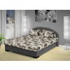 Manželská postel s úložným prostorem Lenka 170x200 cm šedá