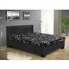 Čalouněná postel s úložným prostorem Alice 170x200 cm černá