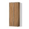Předsíň vysoká skříň s policemi a posuvnými dveřmi PR15 š. 80 cm ořech lyon