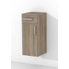 Závěsná koupelnová skříňka K26 š. 30 cm v dekoru dub sonoma