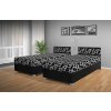 Dvojlůžko Duo 180x200cm černá