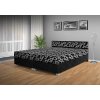 Dvojlůžko Duo 180x200cm černá